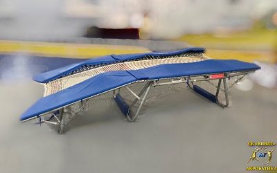 Двойной минитрамп для детей