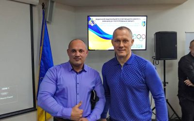 З головою НОК Дніпропетровської області