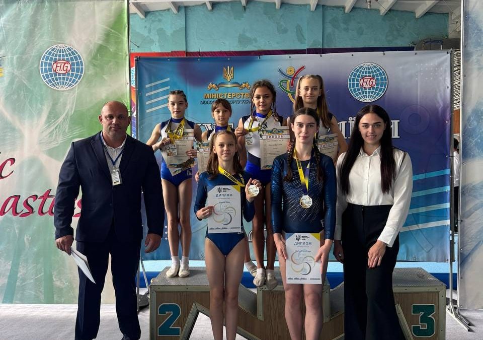 Здобуток дніпровських спортсменів на Кубку України та чемпіонаті України серед юнаків та дівчат зі стрибків на акробатичній доріжці