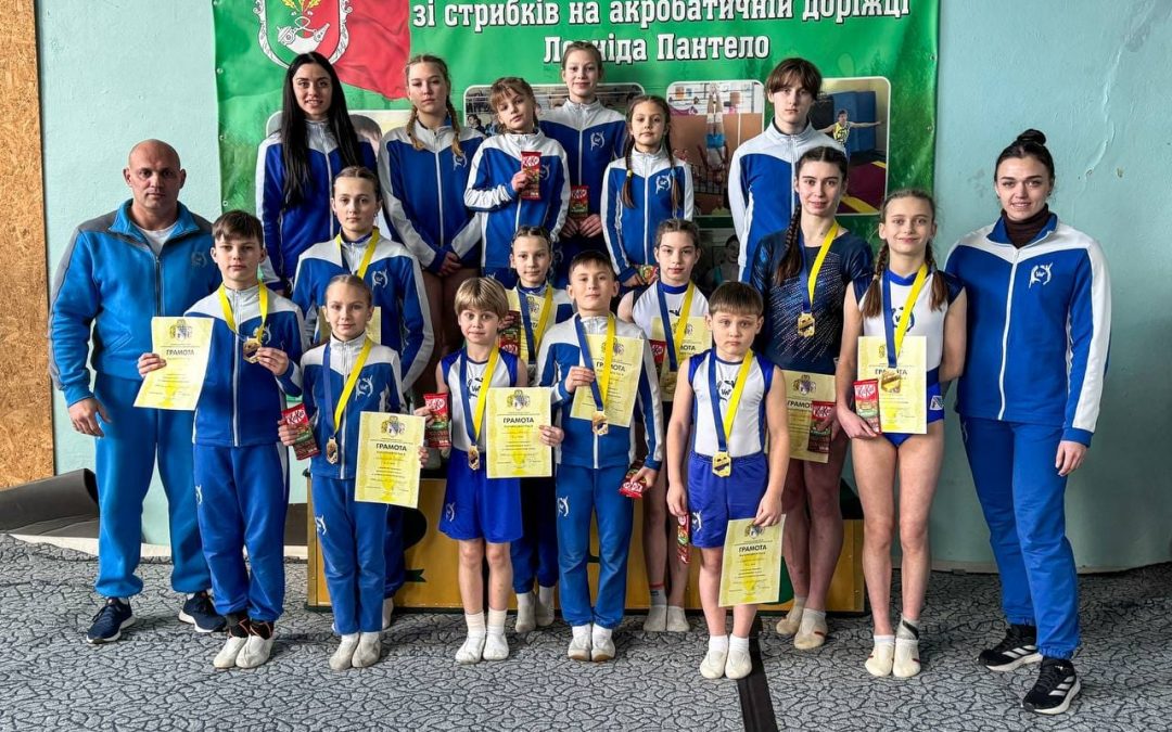 Відкритий чемпіонат Дніпропетровської області зі стрибків на акробатичній доріжці