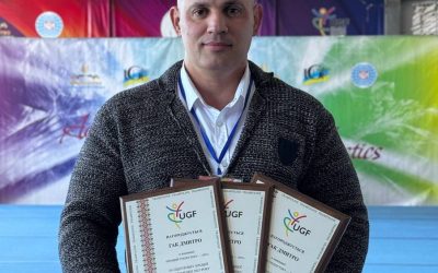 Триразовий кращий тренер 2025 року зі стрибків на акробатичній доріжці